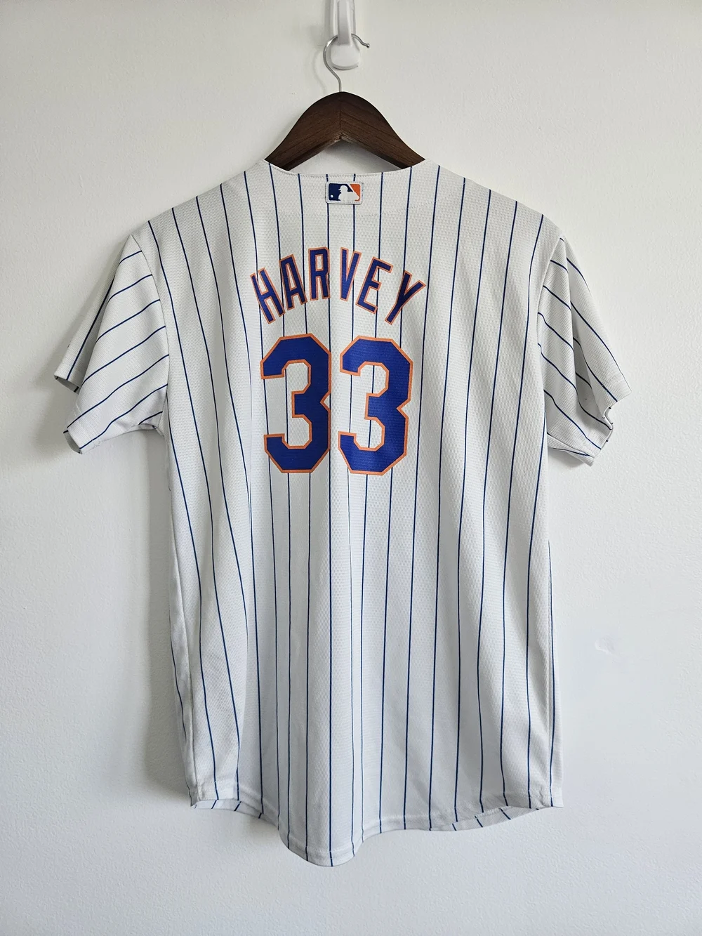 Authentic Majestic NY Mets #33 Matt Harvey Youth Size Large 14 - 16 *Read*